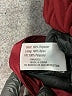 Portrait 100% Polyester Argyle Burgundy Coat Size L - photo 7