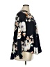 Shein Floral Black 3/4 Sleeve Blouse Size 0X - photo 4