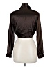 Rampage Brown Long Sleeve Blouse Size M - photo 2