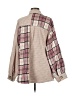 GiGio 100% Polyester Plaid Pink Jacket Size M - photo 2