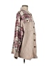 GiGio 100% Polyester Plaid Pink Jacket Size M - photo 4
