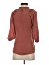 Late August Brown 3/4 Sleeve Blouse Size S - photo 2