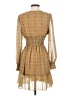 Leon Max 100% Polyester Paisley Tan Casual Dress Size XS - photo 2