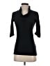 Theory Black 3/4 Sleeve Top Size 0 - photo 1