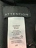Attention Solid Black Active Pants Size L - photo 7
