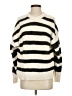 American Eagle Outfitters 100% Cotton Stripes Ivory Pullover Sweater Size S - photo 1