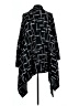 Arianna By Howards 100% Acrylic Black Poncho Size L - photo 2