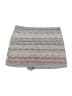 Aqua Chevron-herringbone Gray Brown Casual Skirt Size L - photo 1