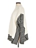 Unbranded 100% Acrylic Stripes White Turtleneck Sweater Size M - photo 5
