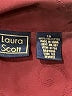 Laura Scott 100% Polyester Burgundy Long Sleeve Blouse Size 18 - photo 4