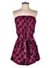 Southern Frock 100% Rayon Hearts Pink Romper Size XS - photo 1