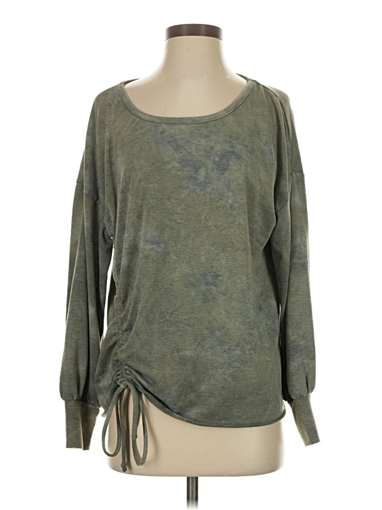 Pre-owned Bke 3/4 Sleeve T-shirt In Green