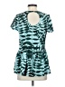 Rachel Rose 100% Silk Teal Blouse Size S - photo 2