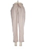 Apana Solid Gray Casual Pants Size M - photo 1