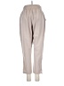 Apana Solid Gray Casual Pants Size M - photo 2