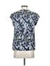 Collective Concepts Blue Short Sleeve Blouse Size XS - photo 2