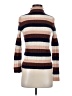 Madewell Stripes Brown Turtleneck Sweater Size XXS - photo 1