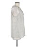 CAbi 100% Polyester Silver Sleeveless Blouse Size M - photo 4