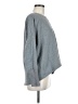 CAbi 100% Cotton Gray Pullover Sweater Size M - photo 4