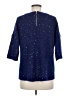 Allen B. by Allen Schwartz Blue Pullover Sweater Size M - photo 2