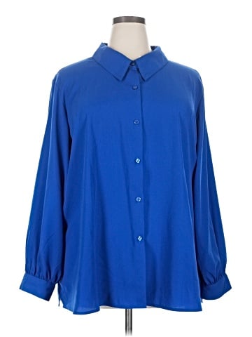Susan Graver 3/4 Sleeve Blouse (view 1)