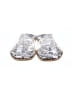 Unbranded Silver Black Sandals Size EU 38 - photo 2