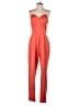NBD Solid Orange Jumpsuit Size L - photo 1