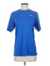Nike 100% Polyester Blue Active T-Shirt Size S - photo 1