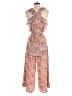 Rebecca Taylor 100% Silk Paisley Red Jumpsuit Size 2 - photo 2