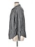 Torrid Stripes Gray Long Sleeve Button-Down Shirt Size 1X Plus (1) - photo 5