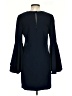 Milly Solid Blue Casual Dress Size 4 - photo 2