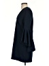 Milly Solid Blue Casual Dress Size 4 - photo 5