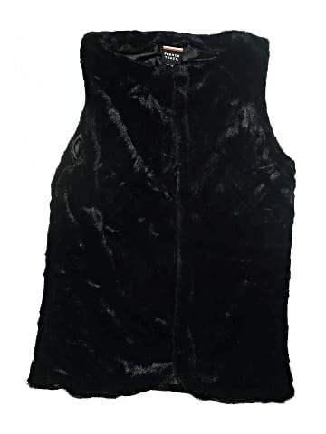 French Toast Faux Fur Vest (view 1)