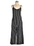 Toska 100% Polyester Stripes Black Jumpsuit Size S - photo 1