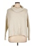 Jennifer Lopez Solid Ivory Turtleneck Sweater Size XL - photo 1