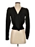 Express 100% Polyester Black Long Sleeve Blouse Size XS - photo 1