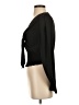 Express 100% Polyester Black Long Sleeve Blouse Size XS - photo 5
