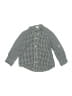 Baby Gap 100% Cotton Houndstooth Black Long Sleeve Button-Down Shirt Size 3T - photo 1