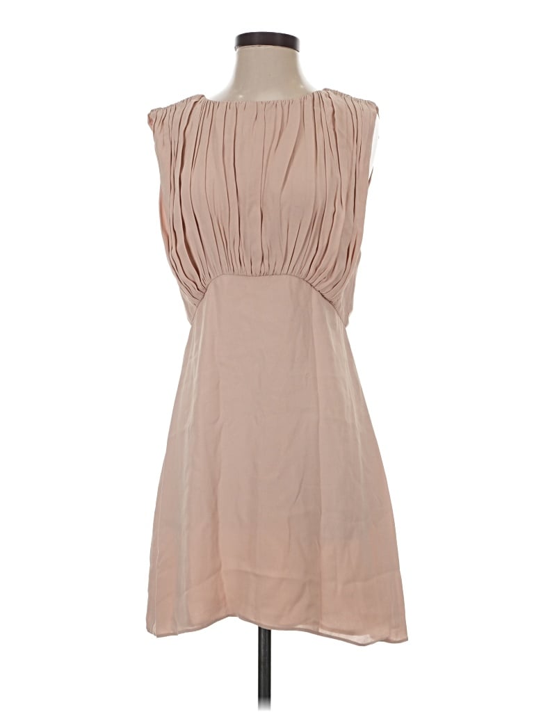 Pre-owned L'agence Casual Dress In White