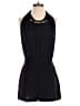 Zara Basic Solid Black Romper Size S - photo 1