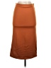 PoshDivah Solid Brown Casual Skirt Size S - photo 2