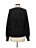 Ann Taylor LOFT Stars Black Pullover Sweater Size M - photo 2