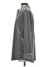 Soft Surroundings Metallic Gray Long Sleeve Blouse Size S - photo 5