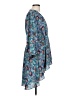 Torrid 100% Polyester Paisley Blue Casual Dress Size Lg Plus (0) - photo 4