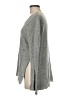 Enza Costa Gray Wool Pullover Sweater Size M - photo 5