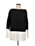 DKNY Color Block Black Pullover Sweater Size M - photo 1