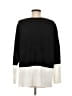 DKNY Color Block Black Pullover Sweater Size M - photo 2