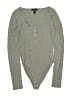 Forever 21 Gray Bodysuit Size L - photo 1