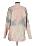 Pistola 100% Cotton Tie-dye Pink Pullover Sweater Size S - photo 2