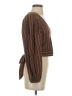Free People Brown Long Sleeve Top Size XS - photo 4